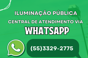 WhatsApp Iluminação Pública