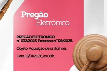Pregão Eletrônico