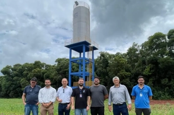 Novo reservatório de água é entregue e reforça o abastacimento no município