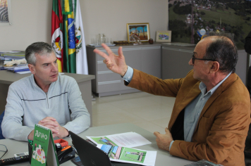 Secretário Estadual de Cultura visita o Executivo