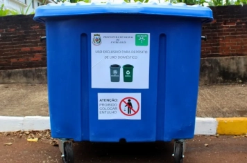 Instaladas 20 novas lixeiras para reforçar a coleta de resíduos