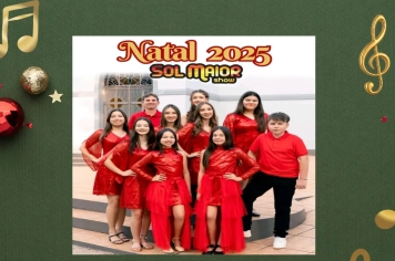 Grupo Sol Maior realiza show de Natal nesta terça-feira