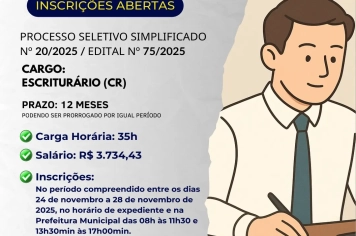 Processo Seletivo Escriturário