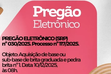 Pregão Eletrônico