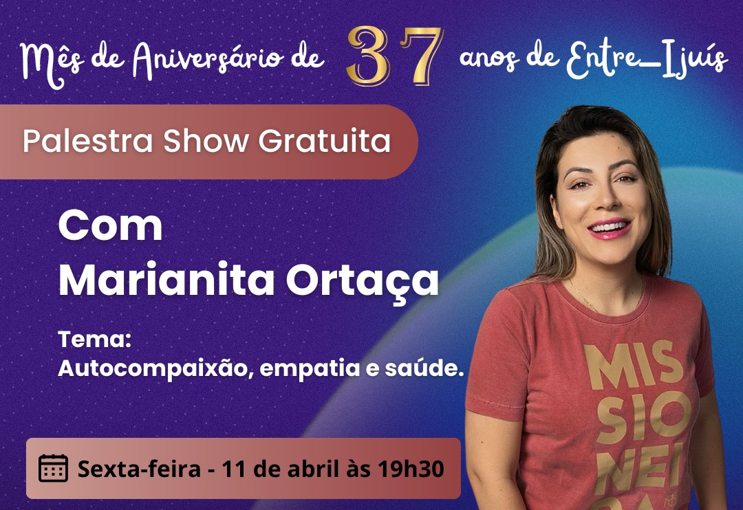 Marianita Ortaça realizará Palestra Show Gratuita