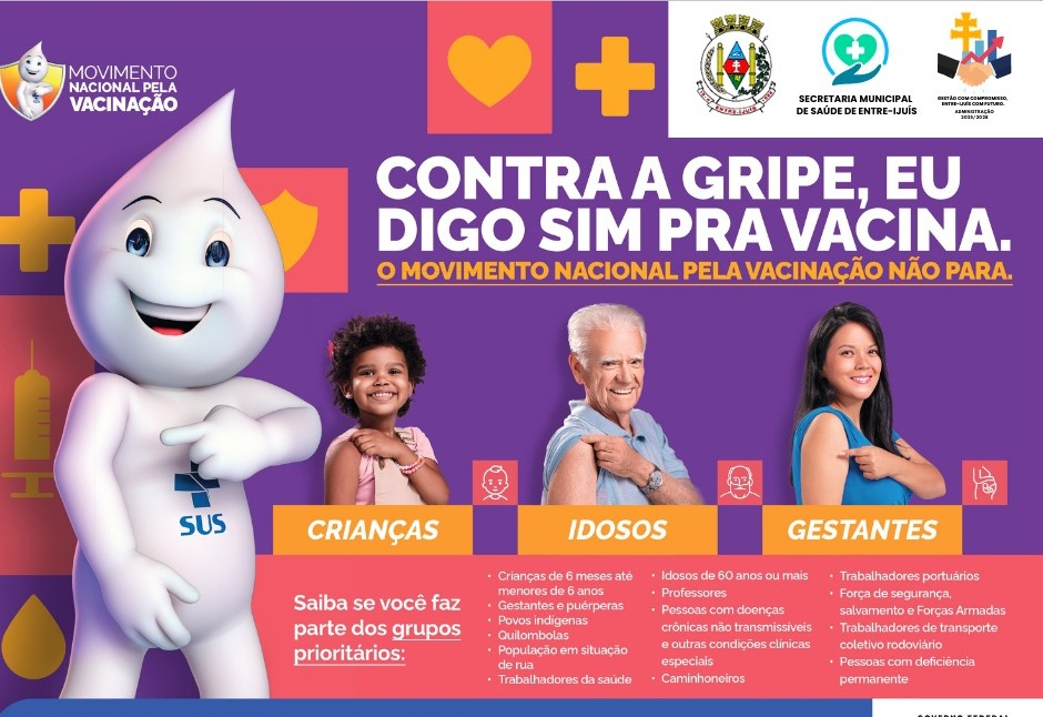 Inicia vacinação contra a gripe