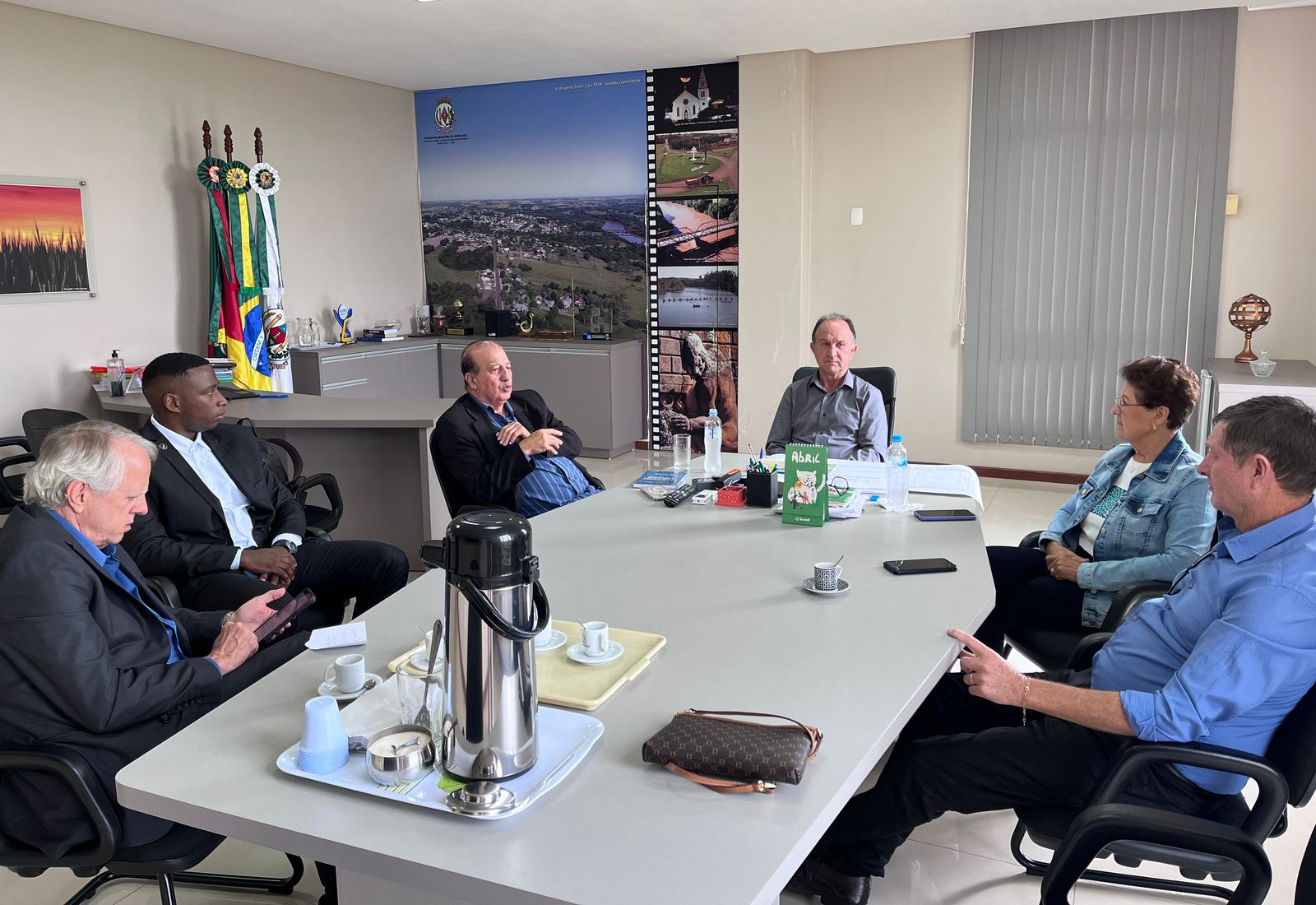 Ministro do TCU visita o Executivo 