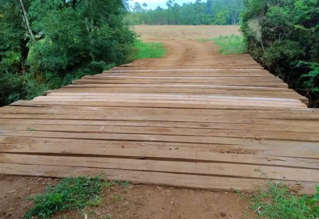 Realizados reparos na ponte de divisa de Entre-Ijuís e Vitória das Missões