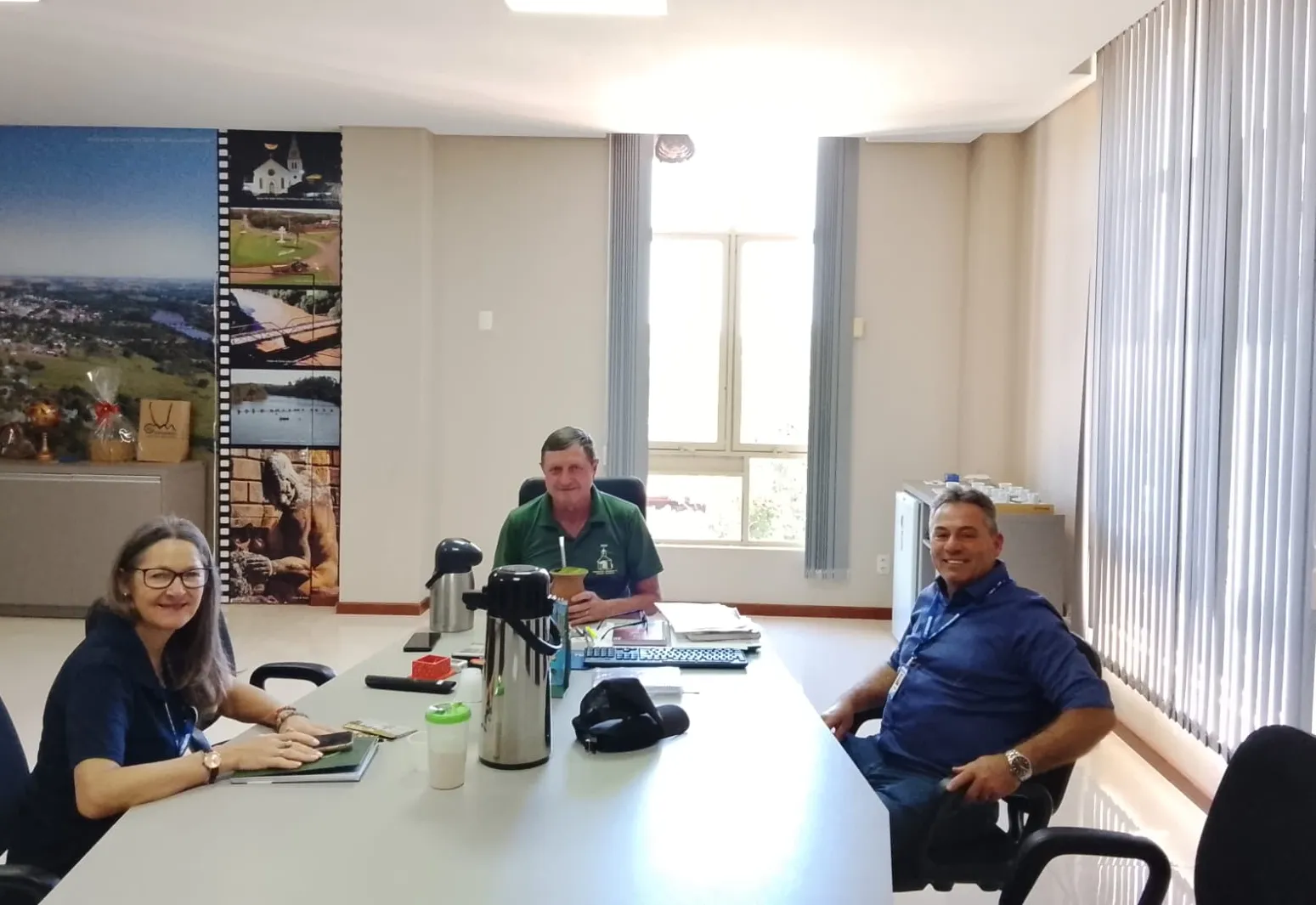 Executivo Municipal recebe representantes regionais da EMATER/RS ASCAR