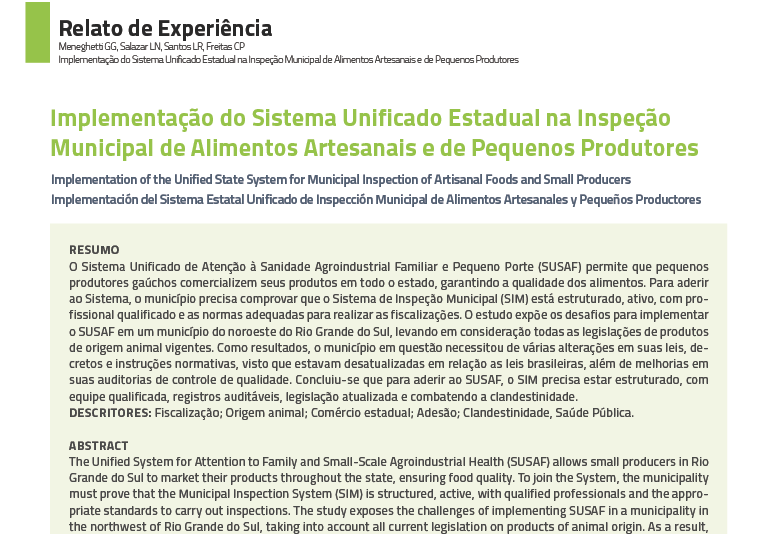 Artigo Científico com programa aderido pelo município é destaque em revista