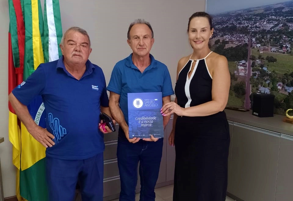 Executivo recebe a Rádio Santo Ângelo