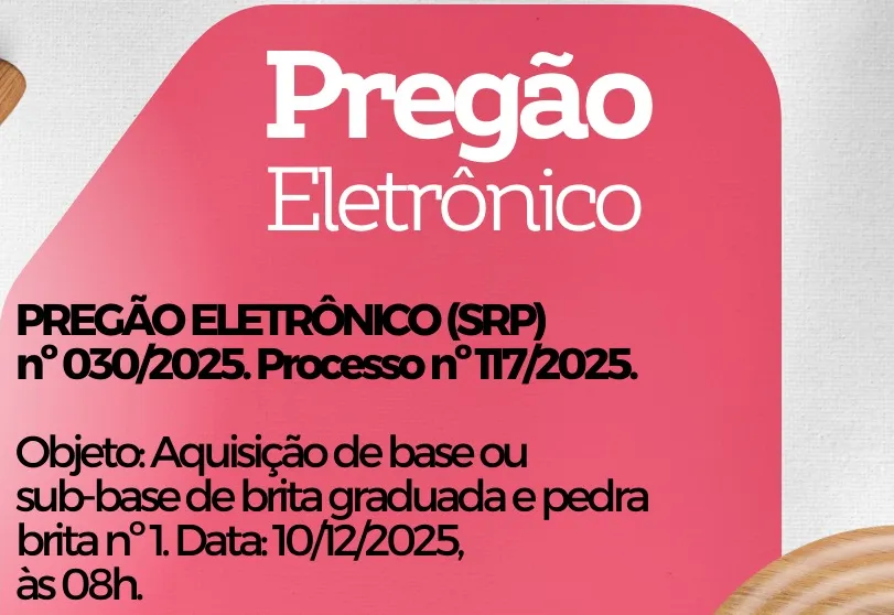Pregão Eletrônico