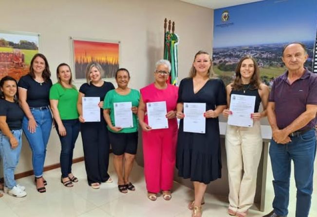 Posse dos Novos Diretores das Escolas Municipais de Entre-Ijuís 